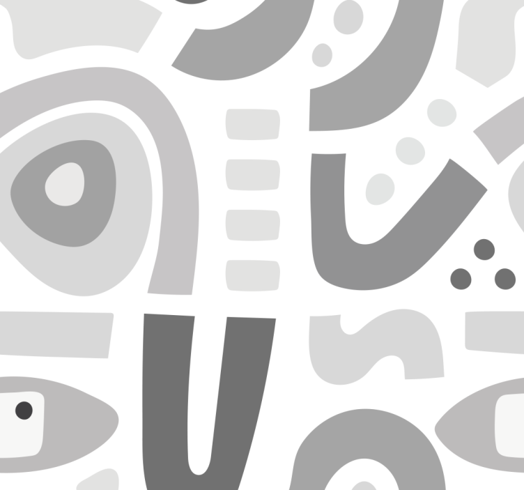 Absztrakt geometriai formák Tapéta Geometriai - TenStickers