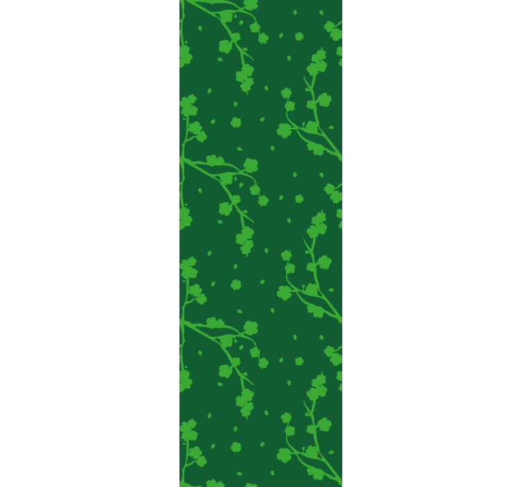 Botanikai növényzet Tapéta levelek - TenStickers