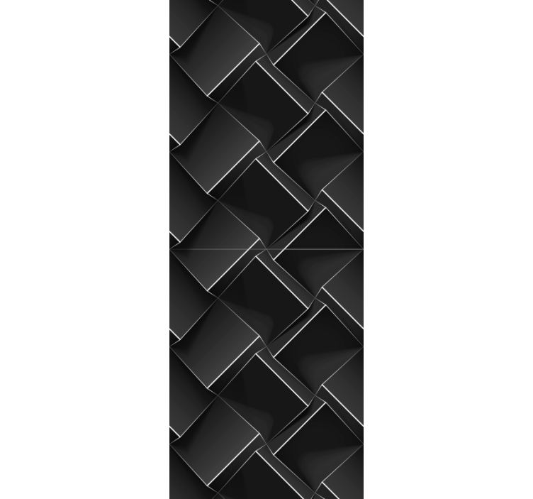 3d köbös négyzet alakú 3d tapéta - TenStickers