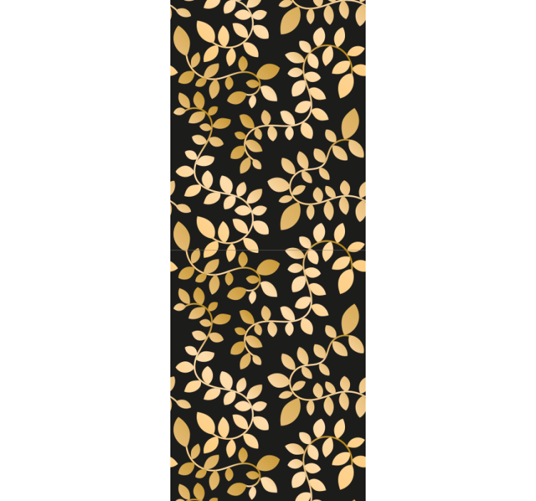 Leveles elegancia Tapéta levelek - TenStickers