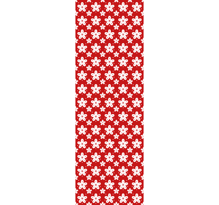 Virágmotívum együttes Tapéta Virágdíszes - TenStickers