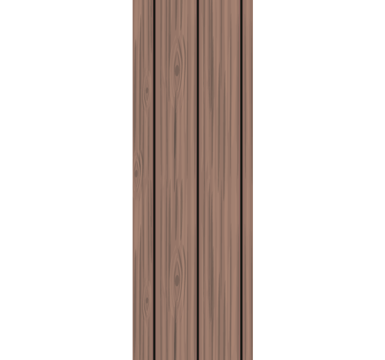 Vízszintes fa mintás fa hatású tapéta - TenStickers