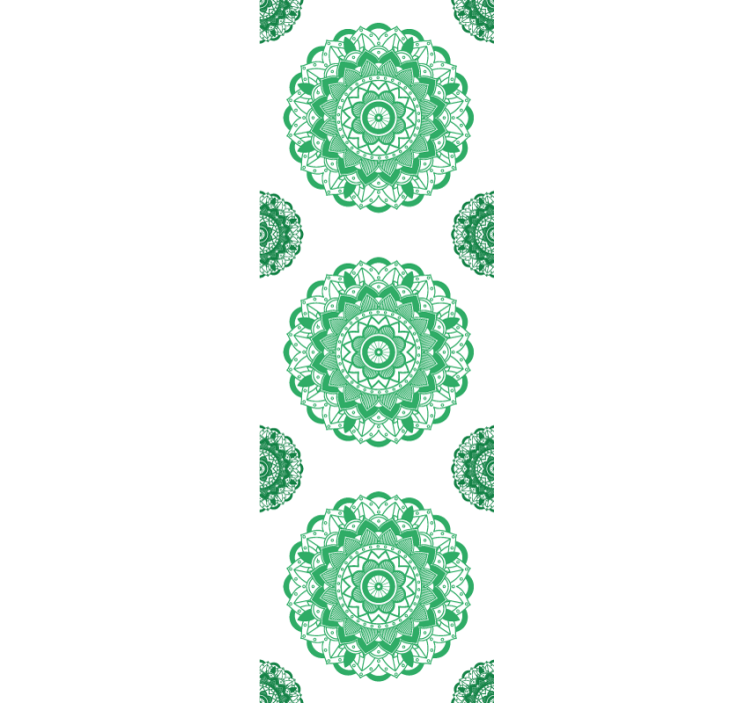 Mandala motívum tervezés Iroda tapéta - TenStickers