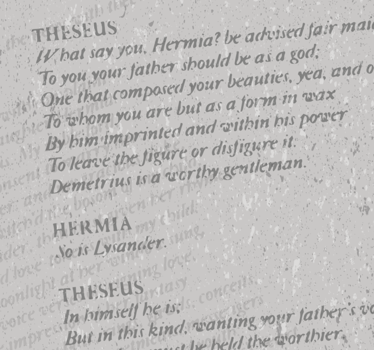 Irodalmi forgatókönyv szövege Tapéta felirat - TenStickers