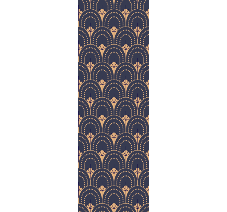 Díszes legyező minta Iroda tapéta - TenStickers