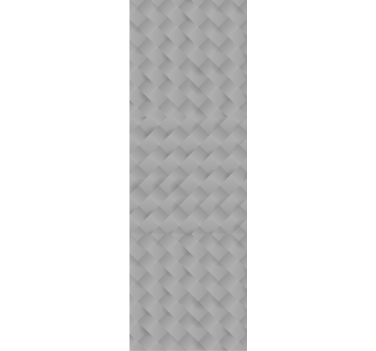 Szürke négyzetek mintás négyzet tapéta - TenStickers