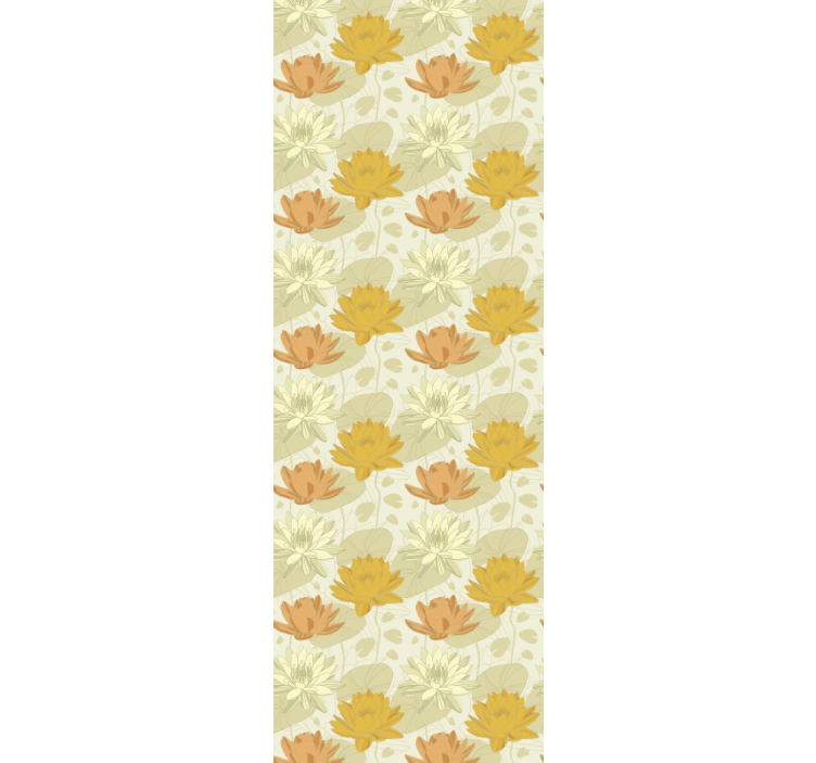 Virágkötészeti minta Tapéta Virágok - TenStickers