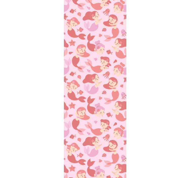 Játékos sellő motívum Allati tapéta - TenStickers