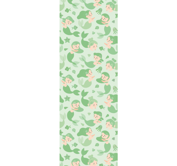 Játékos sellők Gyerekszoba tapéta - TenStickers