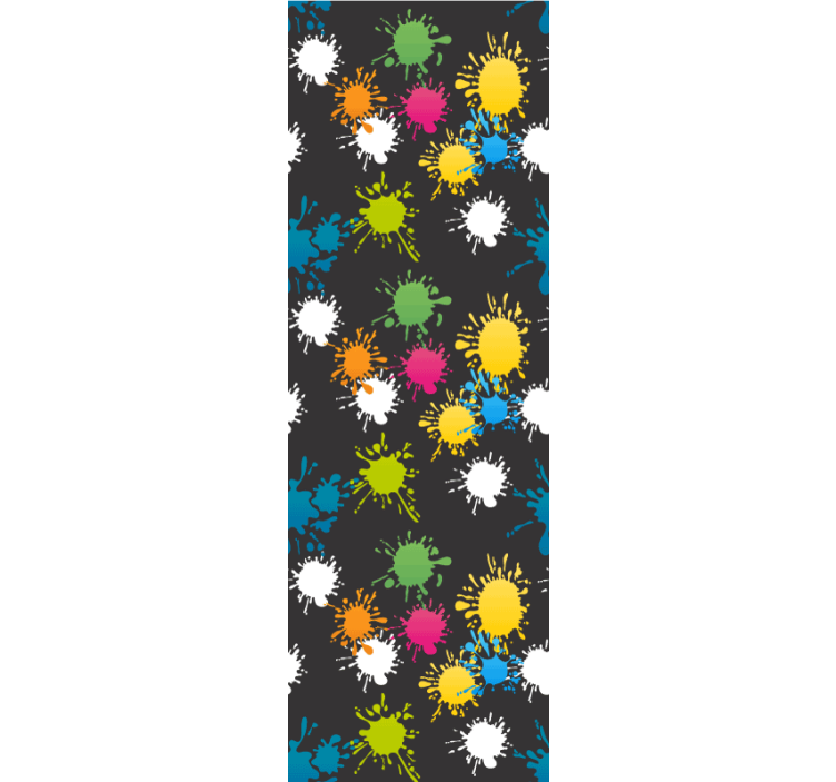 Fröccs minták Tapéta absztrakt - TenStickers