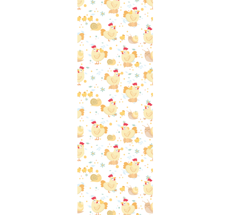 Bájos csirkék Allati tapéta - TenStickers