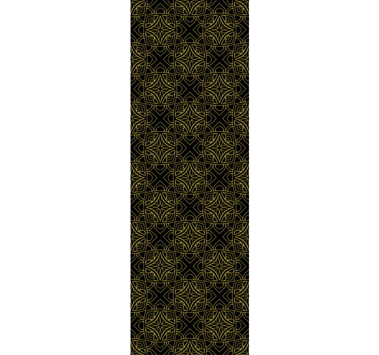 Bonyolult geometriai minták Díszítő tapétaek - TenStickers