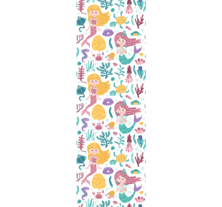 Sellő kaland Gyerekszoba tapéta - TenStickers