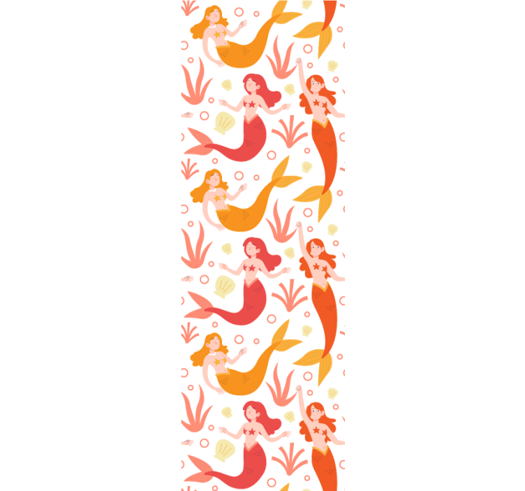 Mitikus tengeri táncosok Tapéta pillangó - TenStickers