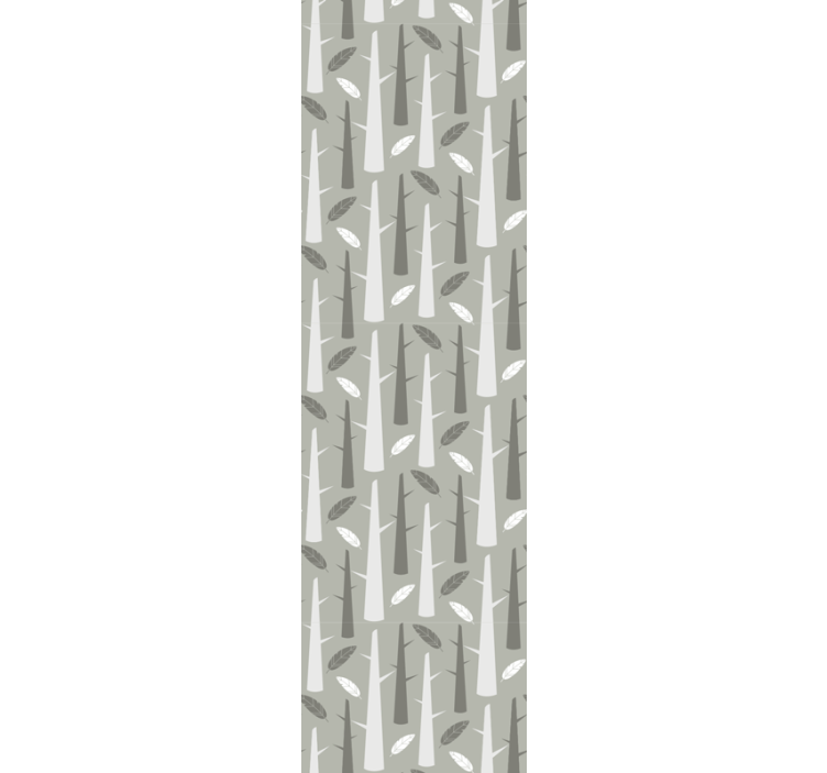 Nyírfa erdő Tapéta Fa tapéta - TenStickers