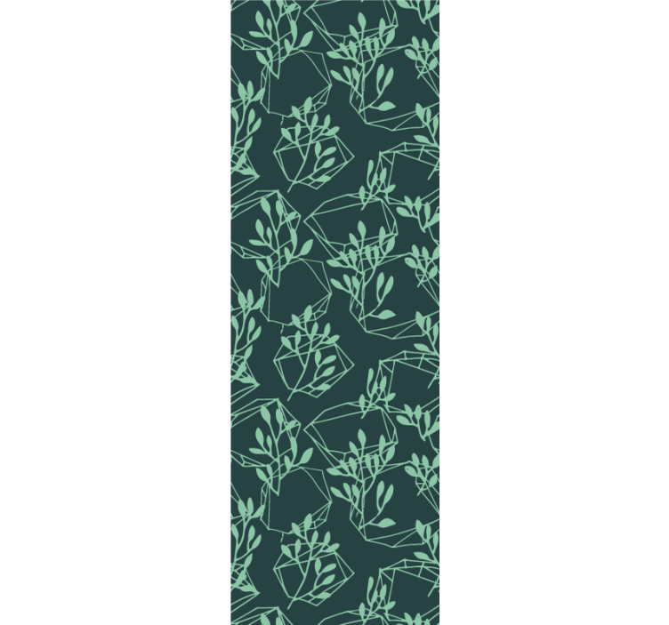 Geometriai lombozat minta Tapéta Geometriai - TenStickers