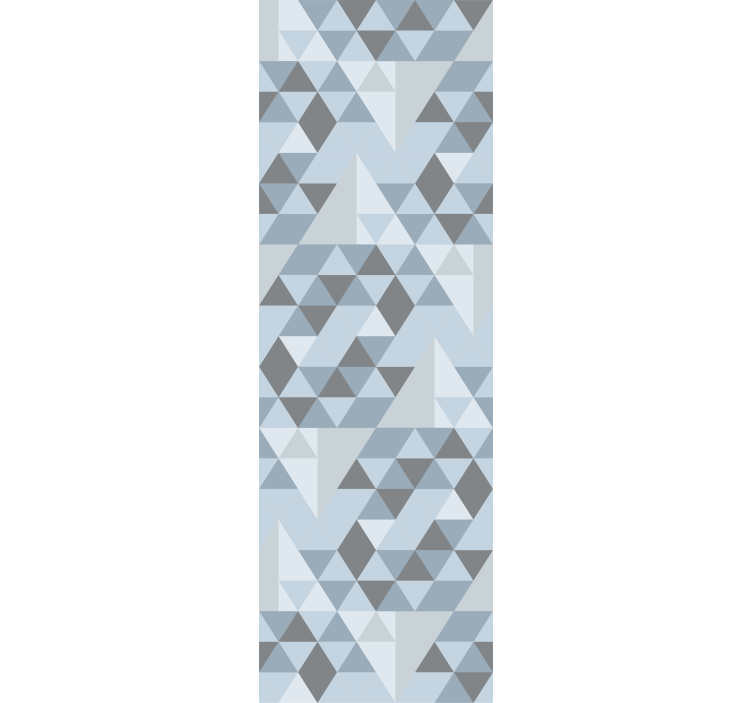 Gyönyörű háromszög alakú nappali tapéta - TenStickers