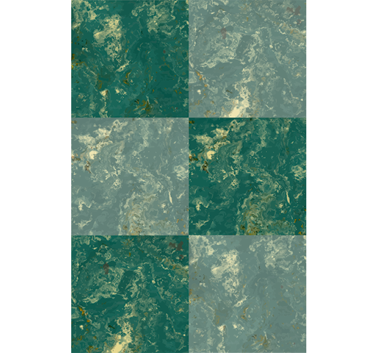 Márvány négyzetek Tapéta üveggolyó - TenStickers