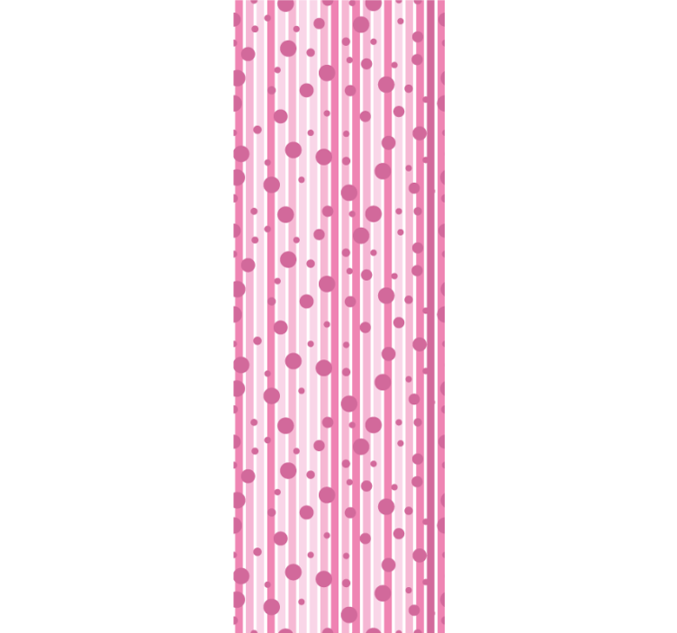 Csíkos pontminta Tapéta Pöttyös - TenStickers