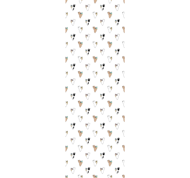 Aranyos kutya fagylalt hálószoba tapéta - TenStickers