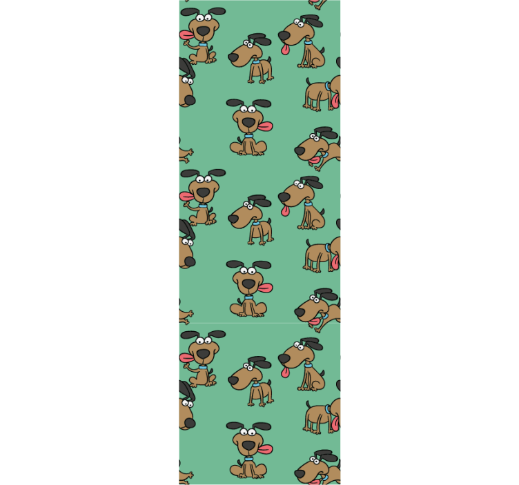 Kutya rajzfilm móka Tapéta Kutya Tapéták - TenStickers