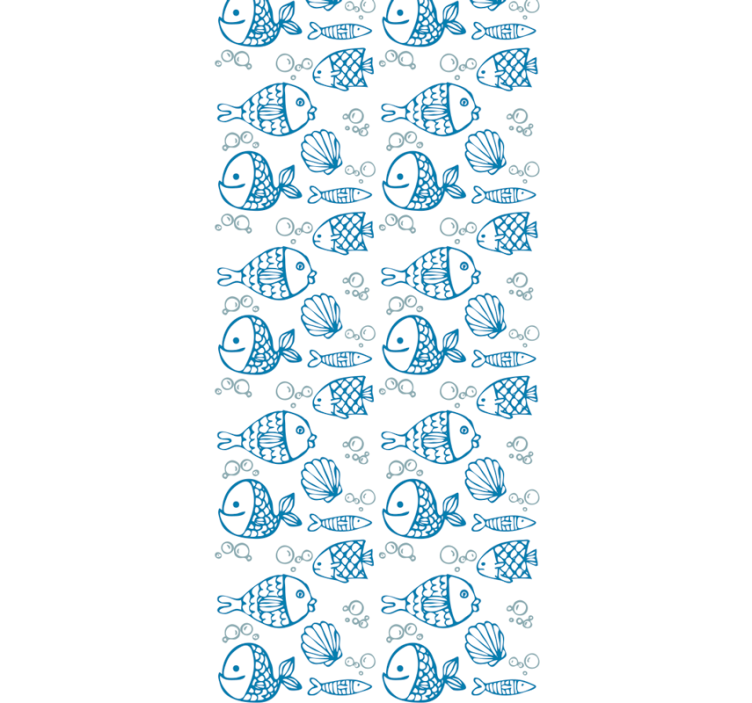 Vízi barátok Tapéta halak - TenStickers