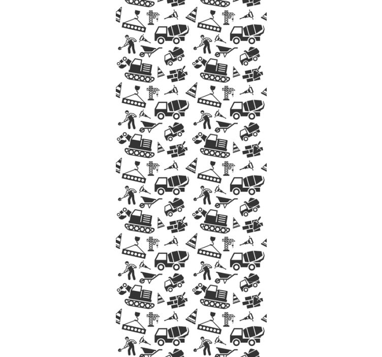 építési motívum Ipari tapéta - TenStickers