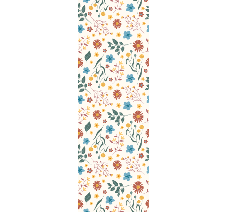 Botanikai virágzás Tapéta Virágok - TenStickers