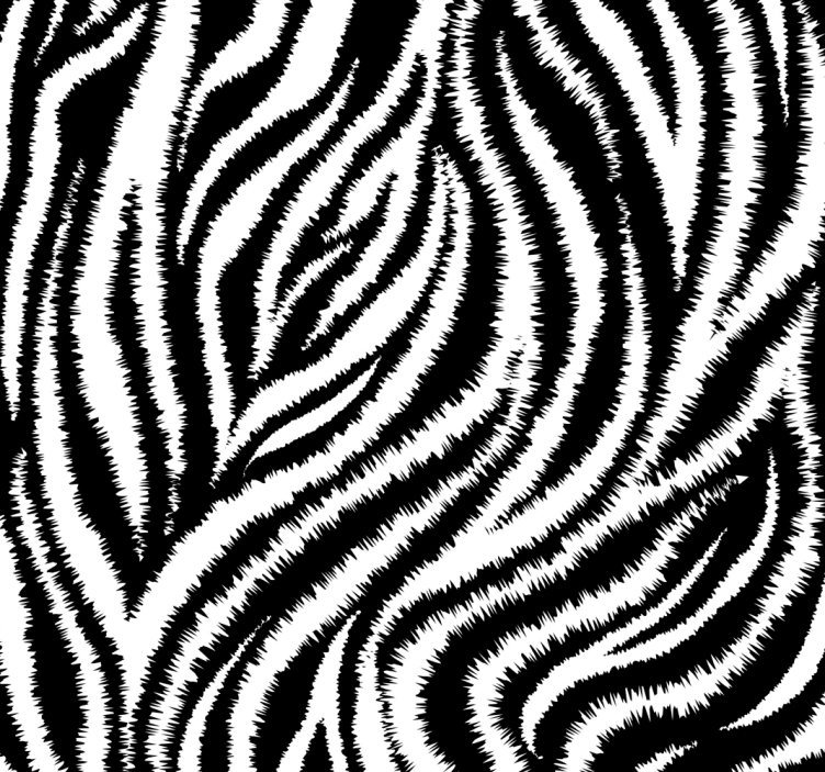 Zebra kavarog Zebra Tapéta - TenStickers