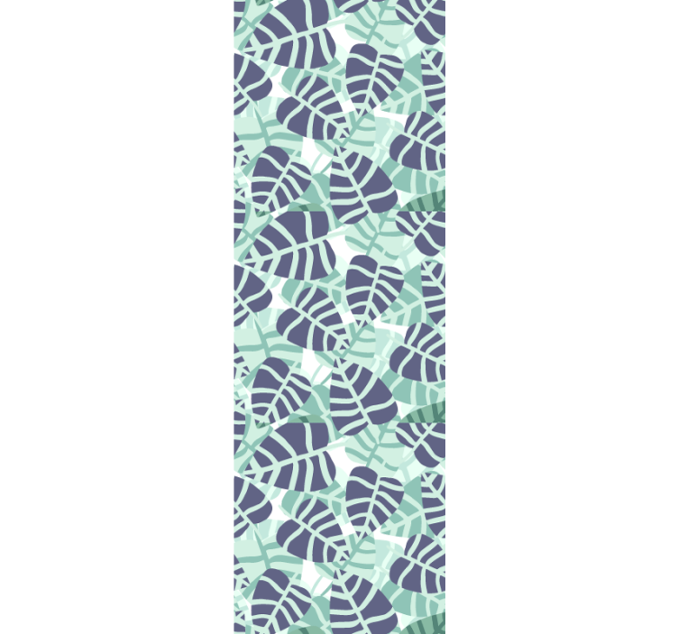 Monstera mozaik Tapéta levelek - TenStickers