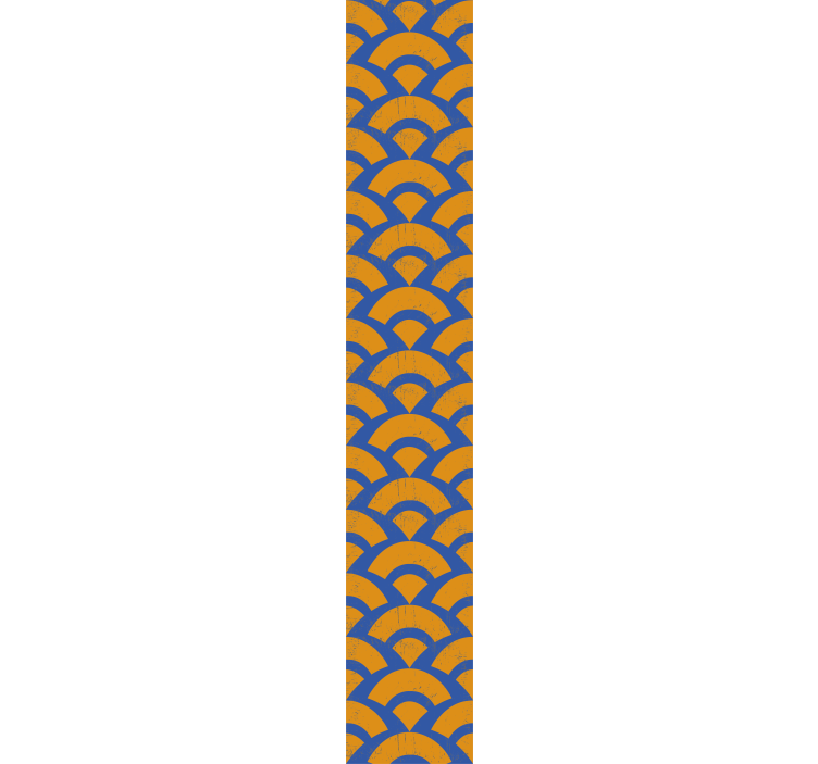 Geometriai ív minta Tapéta Geometriai - TenStickers