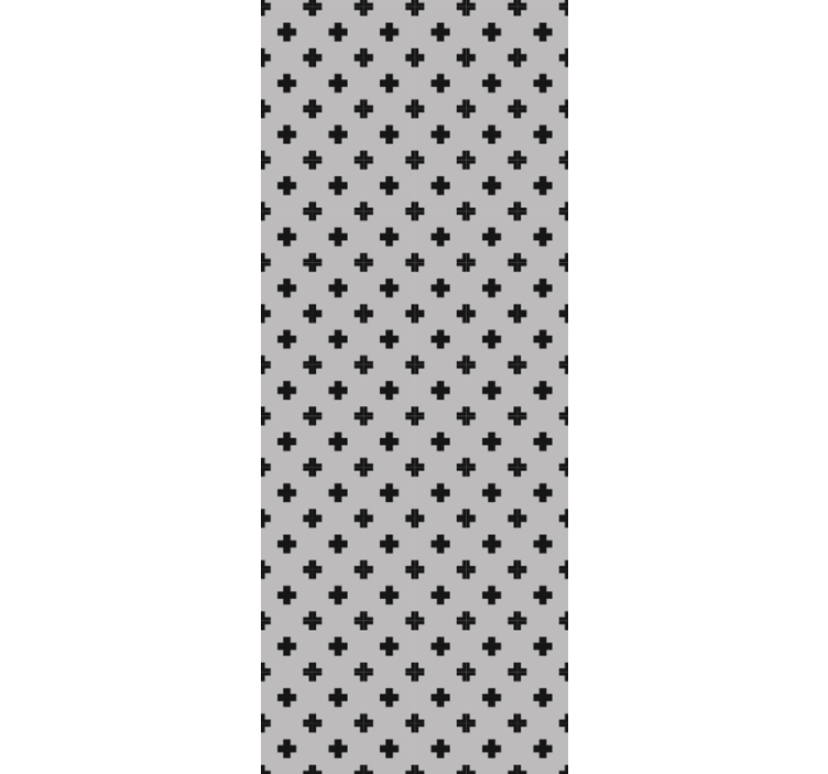 Kereszt minta Geometrikus tapéta - TenStickers