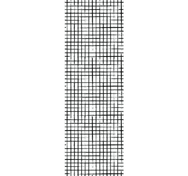 Rácsos minta Tapéta Geometriai - TenStickers