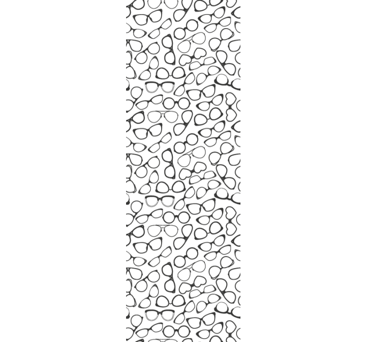 Divatos napszemüveg egyszerű mintás tapéta - TenStickers