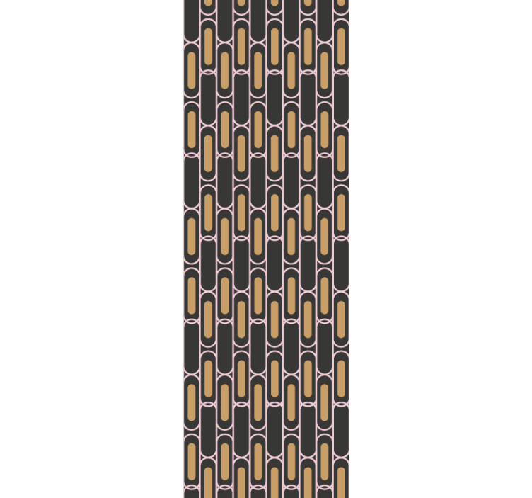 Geometriai vonalelrendezés Tapéta Modern - TenStickers