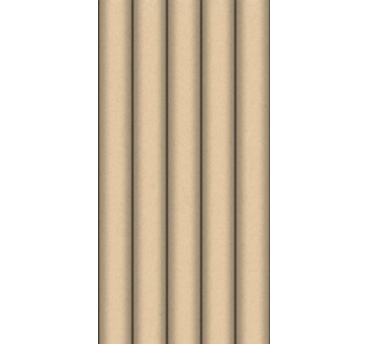 Barna cső minimalista mintás tapéta - TenStickers