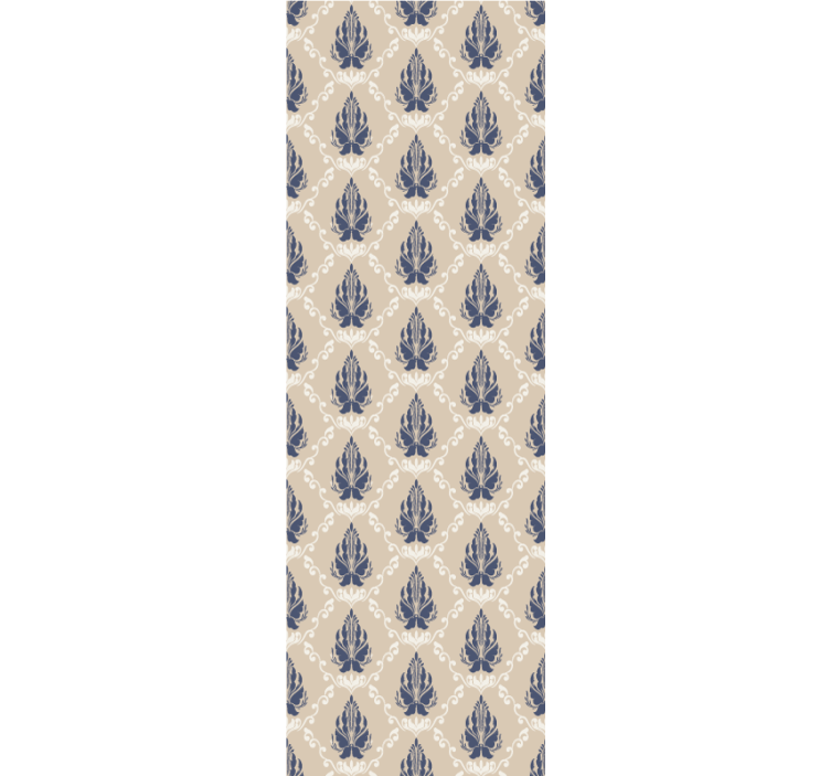 Leveles virágmotívum Barokk Tapéta - TenStickers