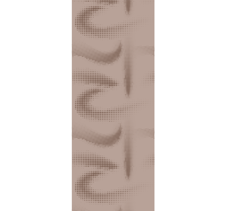 Homokhatás mintás hullámok Egyedi textúra tapéta - TenStickers