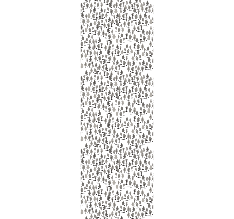 Kis fák kinfolk mintás esküvői tapéta - TenStickers