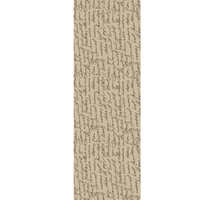 Klasszikus stílusú szöveges díszítő tapéta - TenStickers