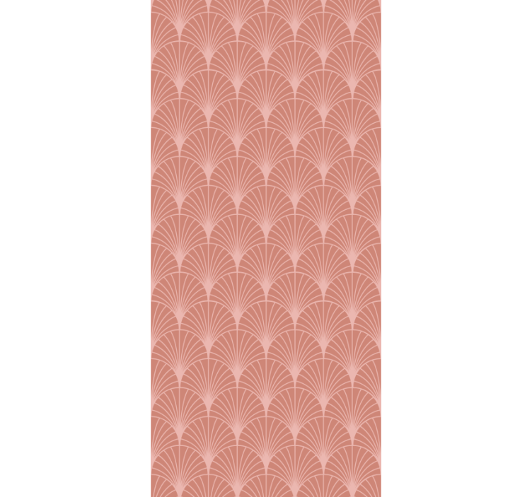 Elegáns legyező formák Tapéta Művészet - TenStickers