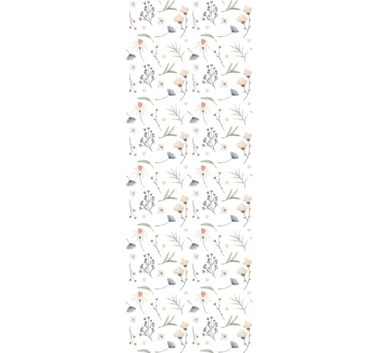 Finom virágkompozíció Tapéta Virágok - TenStickers