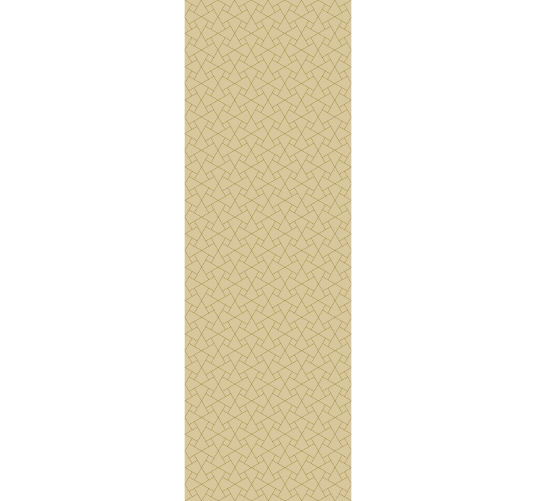 Grafikus szürke és bézs modern tapéta - TenStickers