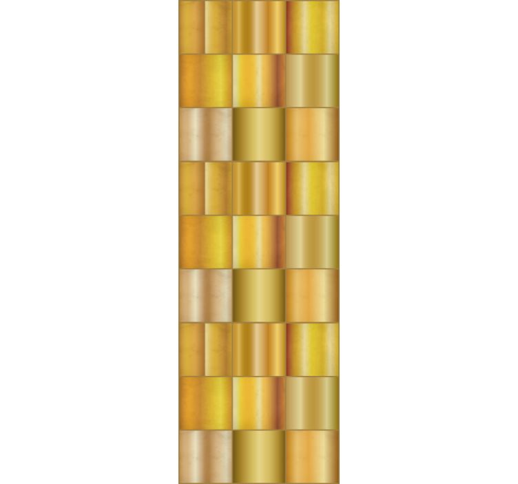 Arany sárga blokkok modern tapéta - TenStickers