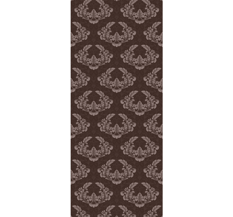 Klasszikus virágmintákkal Barokk Tapéta - TenStickers