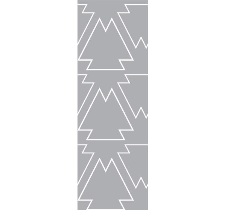 Elegáns szürke geometrikus absztrakt tapéta - TenStickers