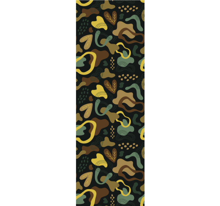 Szerves forma minták Tapéta absztrakt - TenStickers