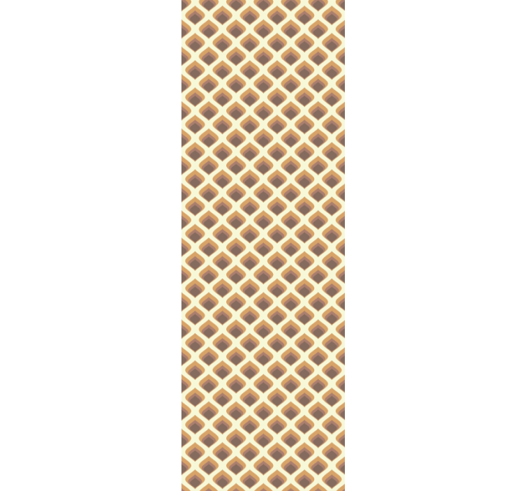 60-as évek szirmai vintage tapéta - TenStickers