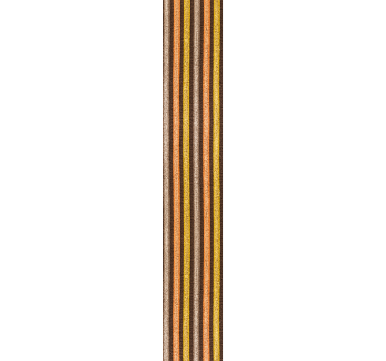 Csíkos textilszövet függőleges tapéta - TenStickers