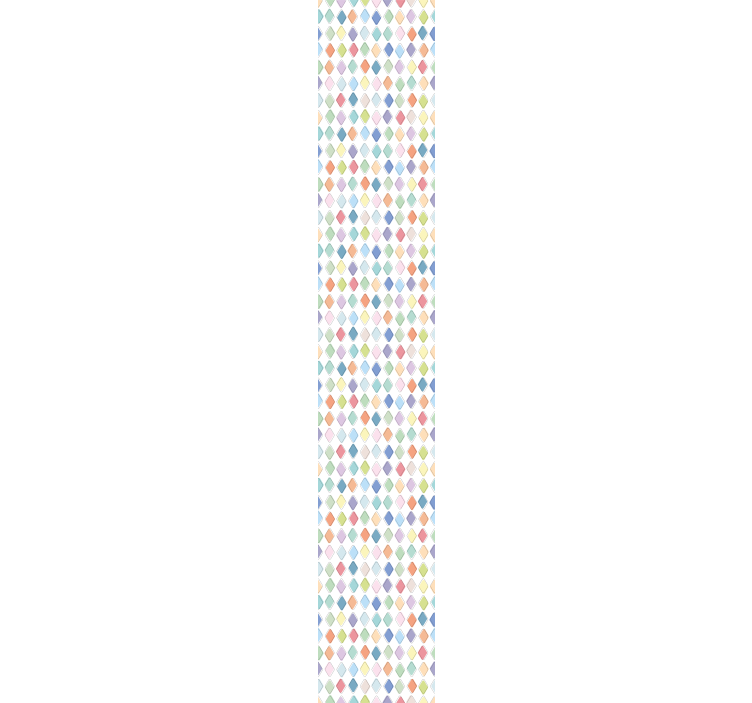 Színes harlekin gyémánt művészeti tapéta - TenStickers